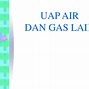 Apakah Uap Air Gas